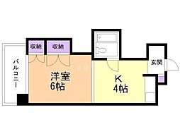 間取図画像 1DK
