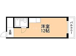 チサンマンション第11札幌 ワンルームの間取図画像