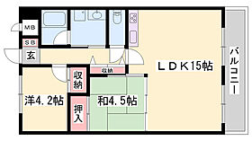 メゾン白浜  ｜ 兵庫県姫路市白浜町（賃貸マンション2LDK・3階・60.43㎡） その2