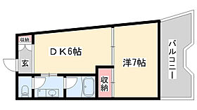 コーポふくい  ｜ 兵庫県姫路市琴岡町（賃貸マンション1DK・2階・32.19㎡） その2