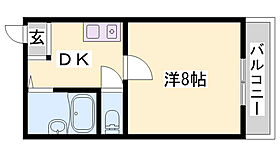 シャインコスモマンション  ｜ 兵庫県加東市松沢（賃貸マンション1DK・4階・28.00㎡） その2