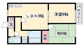 メゾン・ドールやかた　A  ｜ 兵庫県神崎郡市川町屋形（賃貸アパート2LDK・2階・44.01㎡） その2