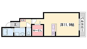 メゾンフルール  ｜ 兵庫県姫路市下手野2丁目（賃貸アパート1R・1階・32.94㎡） その2