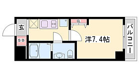 Ｃａｐｉｔａｌ．ｉ姫路  ｜ 兵庫県姫路市南町（賃貸マンション1K・4階・23.64㎡） その2