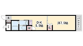 メゾンソレイユ  ｜ 兵庫県姫路市飾磨区野田町（賃貸マンション1DK・2階・35.26㎡） その2