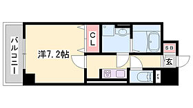 bonheur姫路栗山町  ｜ 兵庫県姫路市栗山町（賃貸マンション1K・8階・30.35㎡） その2