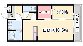 セジュール東阿保　A棟  ｜ 兵庫県姫路市四郷町東阿保（賃貸アパート1LDK・3階・37.53㎡） その2