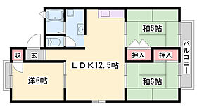 ガーデンハウス  ｜ 兵庫県姫路市白浜町宇佐崎北3丁目（賃貸アパート3LDK・1階・63.70㎡） その2