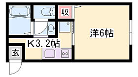 リープラス青山北  ｜ 兵庫県姫路市青山北1丁目（賃貸アパート1K・1階・22.00㎡） その2