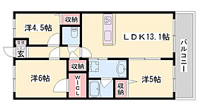 プレサンスロジェ姫路II  ｜ 兵庫県姫路市手柄（賃貸マンション3LDK・3階・63.07㎡） その2