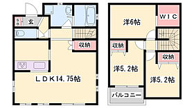 ノーブル継  ｜ 兵庫県姫路市継（賃貸テラスハウス3LDK・2階・75.35㎡） その2