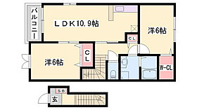 兵庫県赤穂郡上郡町大持（賃貸アパート2LDK・2階・57.21㎡） その2