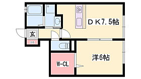 アイルススクエア　B  ｜ 兵庫県揖保郡太子町鵤（賃貸アパート1DK・1階・36.10㎡） その2