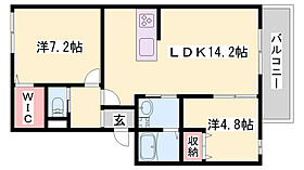 トリニティIII号館  ｜ 兵庫県姫路市岡田（賃貸マンション2LDK・3階・54.96㎡） その2