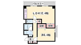 サンハイツ白鷺  ｜ 兵庫県姫路市北条口5丁目（賃貸マンション1LDK・4階・52.05㎡） その2