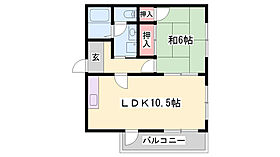 船場スカイハイツ  ｜ 兵庫県姫路市船丘町（賃貸マンション1LDK・6階・42.21㎡） その2