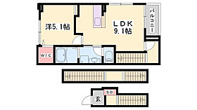 メゾングレーヌ龍野町  ｜ 兵庫県姫路市龍野町3丁目（賃貸アパート1LDK・3階・42.20㎡） その2