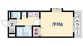 プチタウン  ｜ 兵庫県姫路市上大野4丁目（賃貸マンション1K・1階・23.04㎡） その2