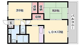 クレストール  ｜ 兵庫県姫路市飾磨区構（賃貸アパート2LDK・2階・57.30㎡） その2