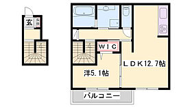 タウンさらII  ｜ 兵庫県姫路市大津区北天満町（賃貸アパート1LDK・2階・52.64㎡） その2