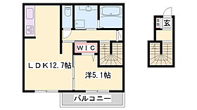 タウンさらII  ｜ 兵庫県姫路市大津区北天満町（賃貸アパート1LDK・2階・52.64㎡） その2