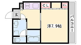 リープラス網干  ｜ 兵庫県姫路市網干区新在家（賃貸マンション1K・2階・26.08㎡） その2