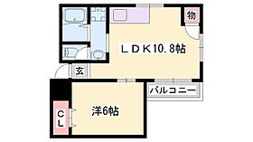 メゾンファイブ松本  ｜ 兵庫県姫路市東延末1丁目（賃貸マンション1LDK・3階・40.00㎡） その1