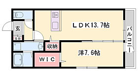 D-ROOM正木  ｜ 兵庫県姫路市西二階町（賃貸アパート1LDK・2階・50.93㎡） その1