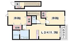 ウィル　ヴェステージ壱番館 2階/-
