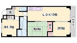 BLUE-S 3LDKの間取図画像
