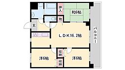 アルコート高岡 2階/-