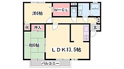 グリーンコート B棟 2階/-