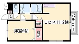 イーグレットハウスA 2階/-