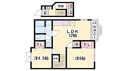 モアークレストIII 2階