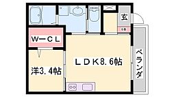 ヴェルドールＡ 1階