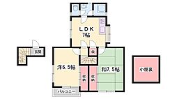 桜ケ丘団地15号棟2階 2階