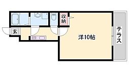 アンベリール 1階