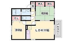 ファミールB棟 1階/-