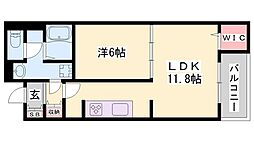 OA　FLAT御立東II 2階/-