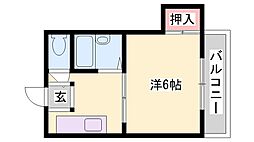 ハイツフジ 1階