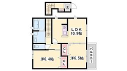 クレセール 2階