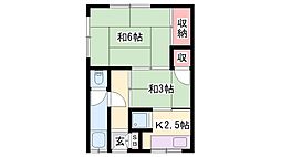 エクリート赤穂 2階