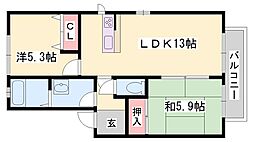 ウエストサイドコート A棟 2階