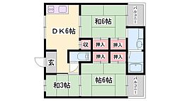 ビレッジハウス書写台 2階/-