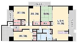 パレ・ロワイヤル栗山公園 9階
