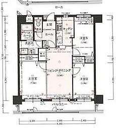ロワイヤル田寺弐番館 3階