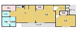 ノアールリシェ 1DKの間取図画像