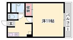 ラ・フェスタ加東 1Kの間取図画像