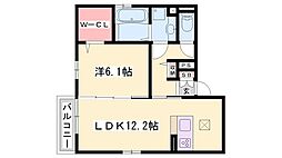 Ｄ-Ｍｉｍｏｓａ 1階