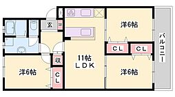 リノスタイル姫路北条 3階/-